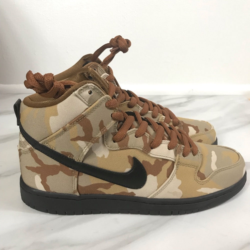 Nike SB Dunk High Camo NEW - Picture 5 of 8